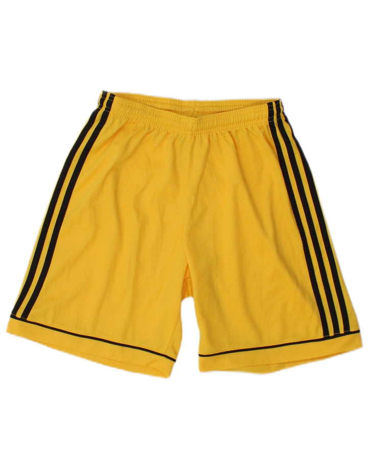 Adidas Herre Climalite Sport Shorts Små Gul Polyester