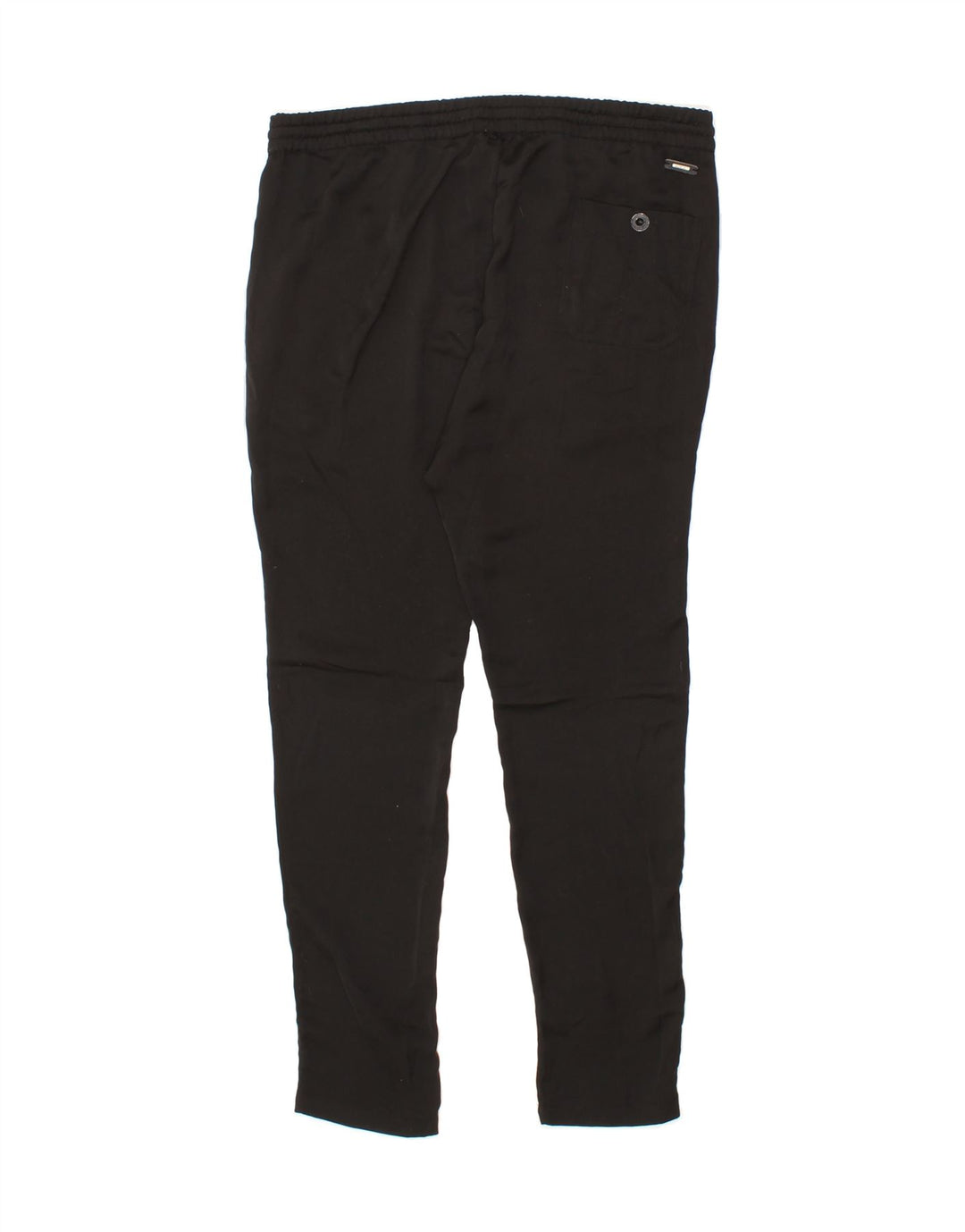 REPLAY Womens Tracksuit Trousers UK 10 Small  Black Vintage Replay and Second-Hand Replay from Messina Hembry 