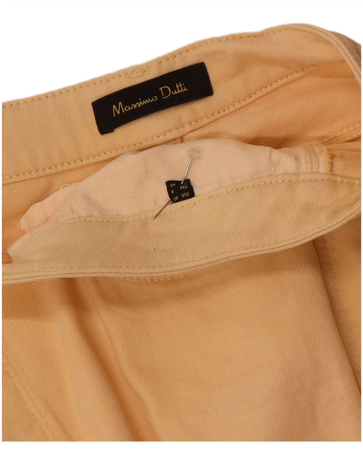 Massimo Dutti Dame Lige Casual Bukser EU 40 Medium W30 L27 Gul