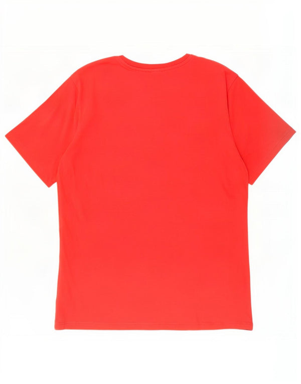 North Sails Mens Graphic T-Shirt Top Medium Red Cotton