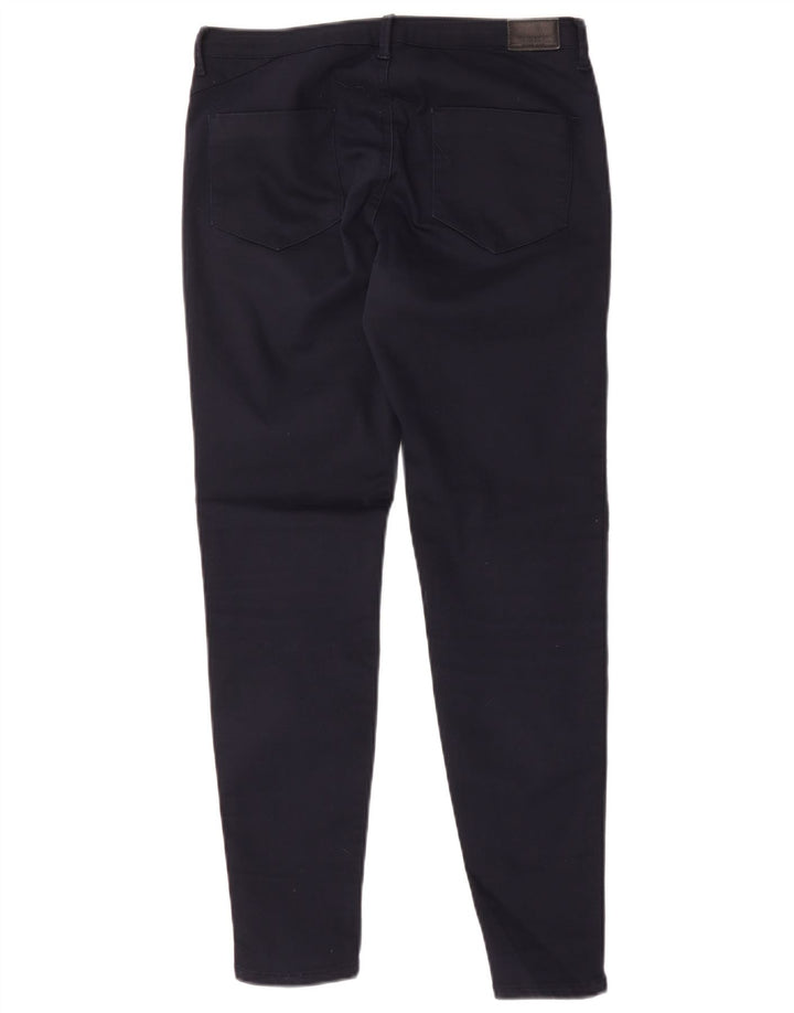 Zara Dame Slim Jeans EU 38 Small W28 L27 Navy Blue Polyester