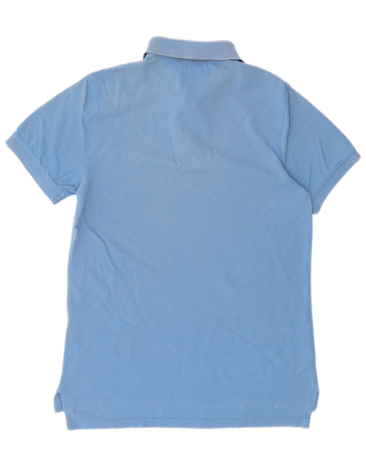 TOMMY HILFIGER Poloshirt til mænd Medium blå bomuld