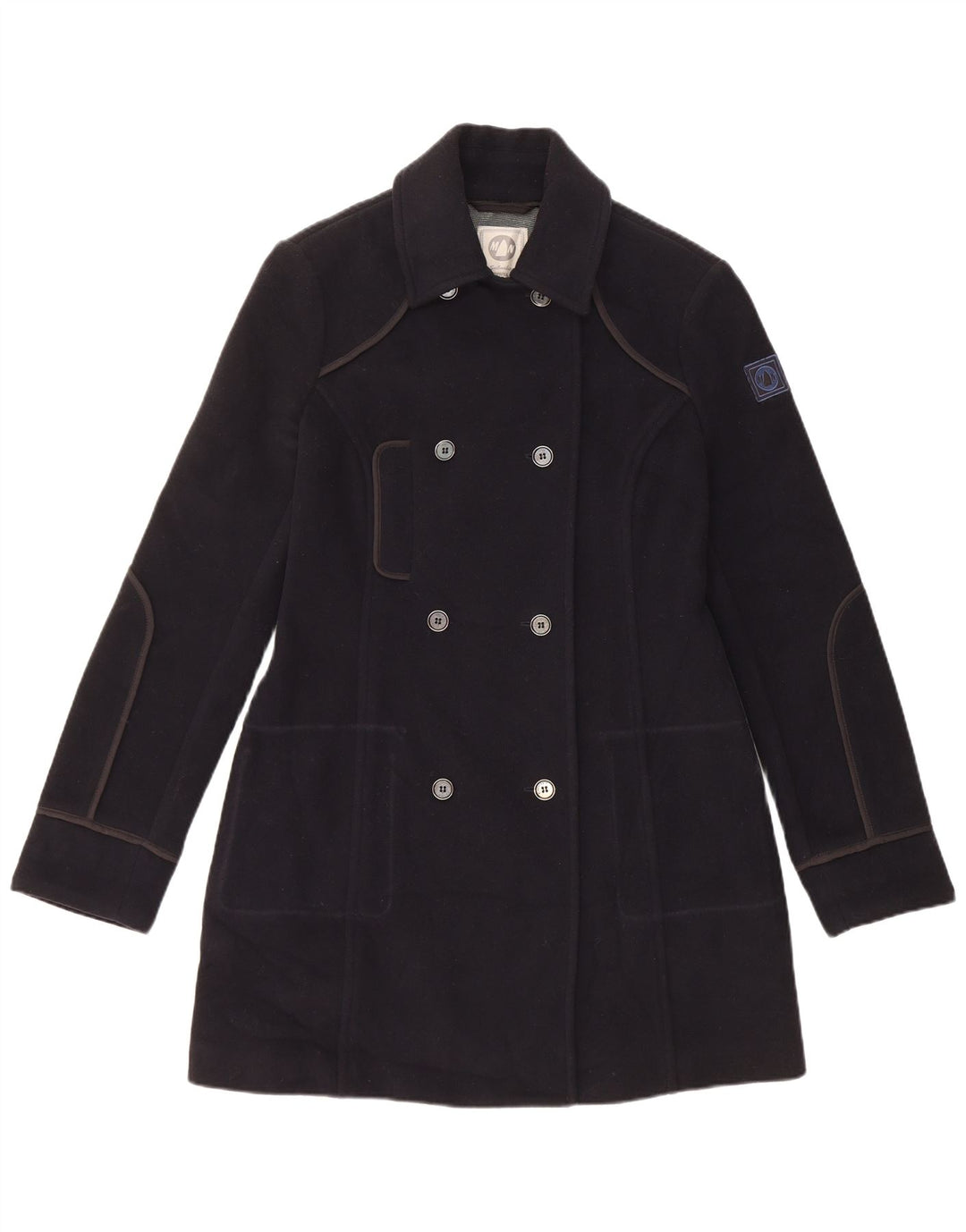 MURPHY & NYE Dame Sejlmagere Dobbeltradet Frakke IT 44 Medium Navy Blue