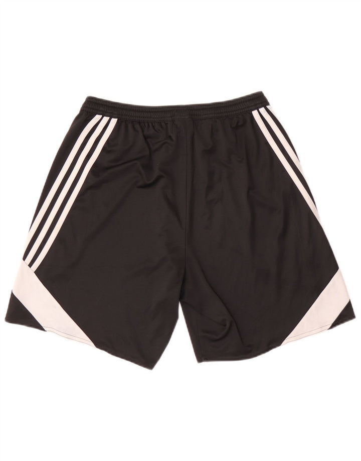 Adidas Herre Sportshorts Medium Sort Colourblock Polyester