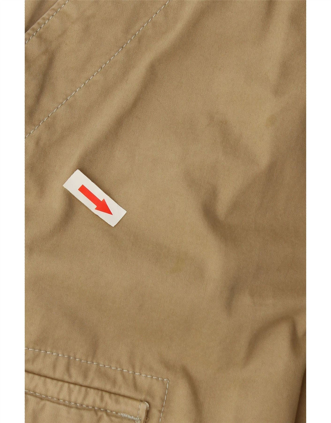 Murphy & Nye Straight Cargo Bukser til mænd W36 L32 Beige Bomuld