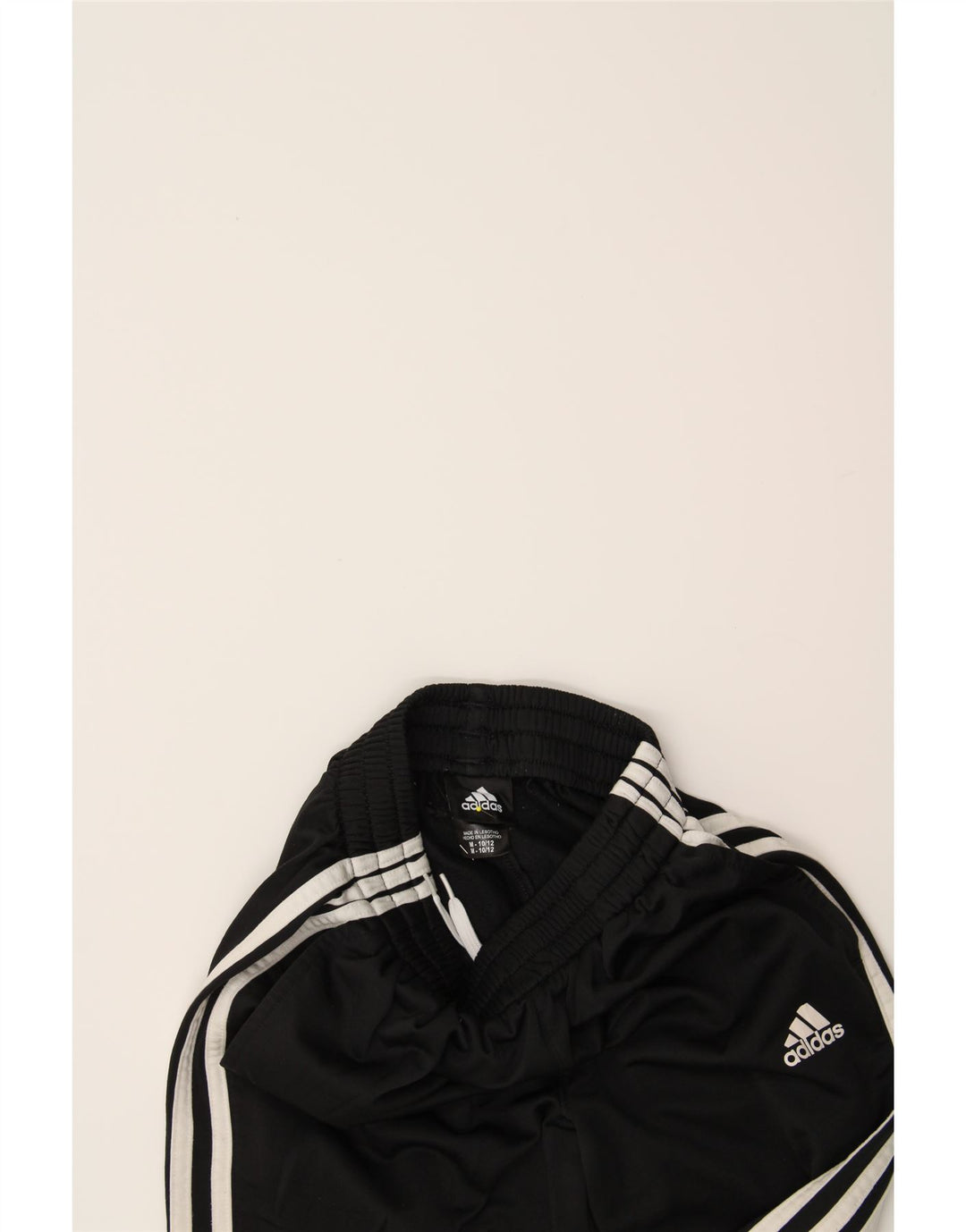 ADIDAS Boys Sport Shorts 10-11 Years Medium Black Polyester Vintage Adidas and Second-Hand Adidas from Messina Hembry 