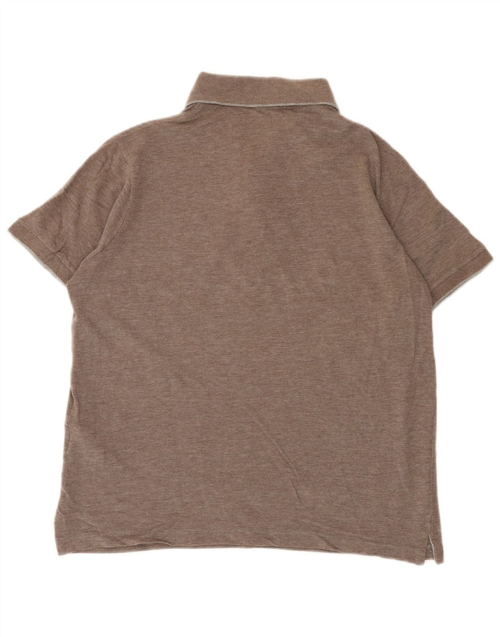 Paul & Shark Herre Regular Fit Polo Shirt Medium Brun Bomuld