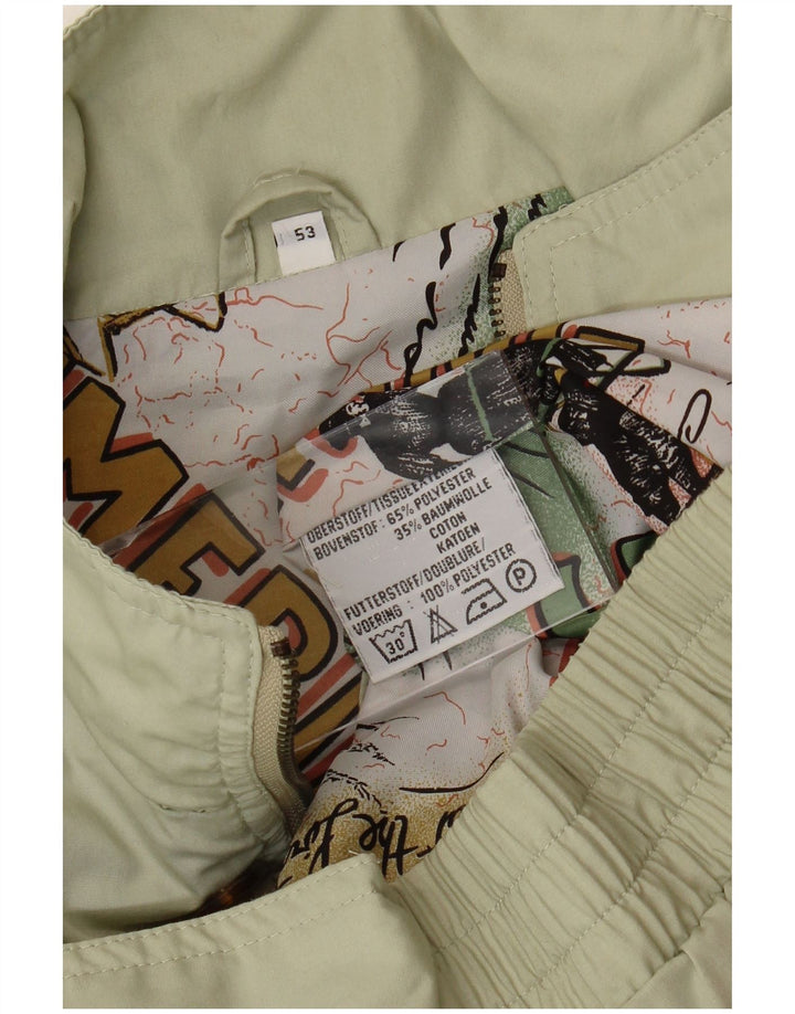 Vintage Herre Utility Jacket IT 53 XL Khaki Polyester