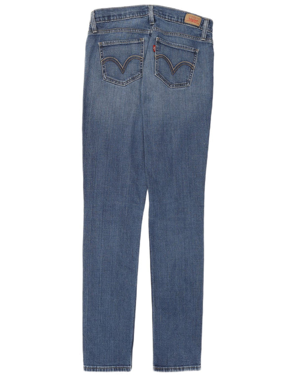 Levi's Dame 524 Super Low Skinny Jeans US 7 Medium W27 L33 Blå Bomuld