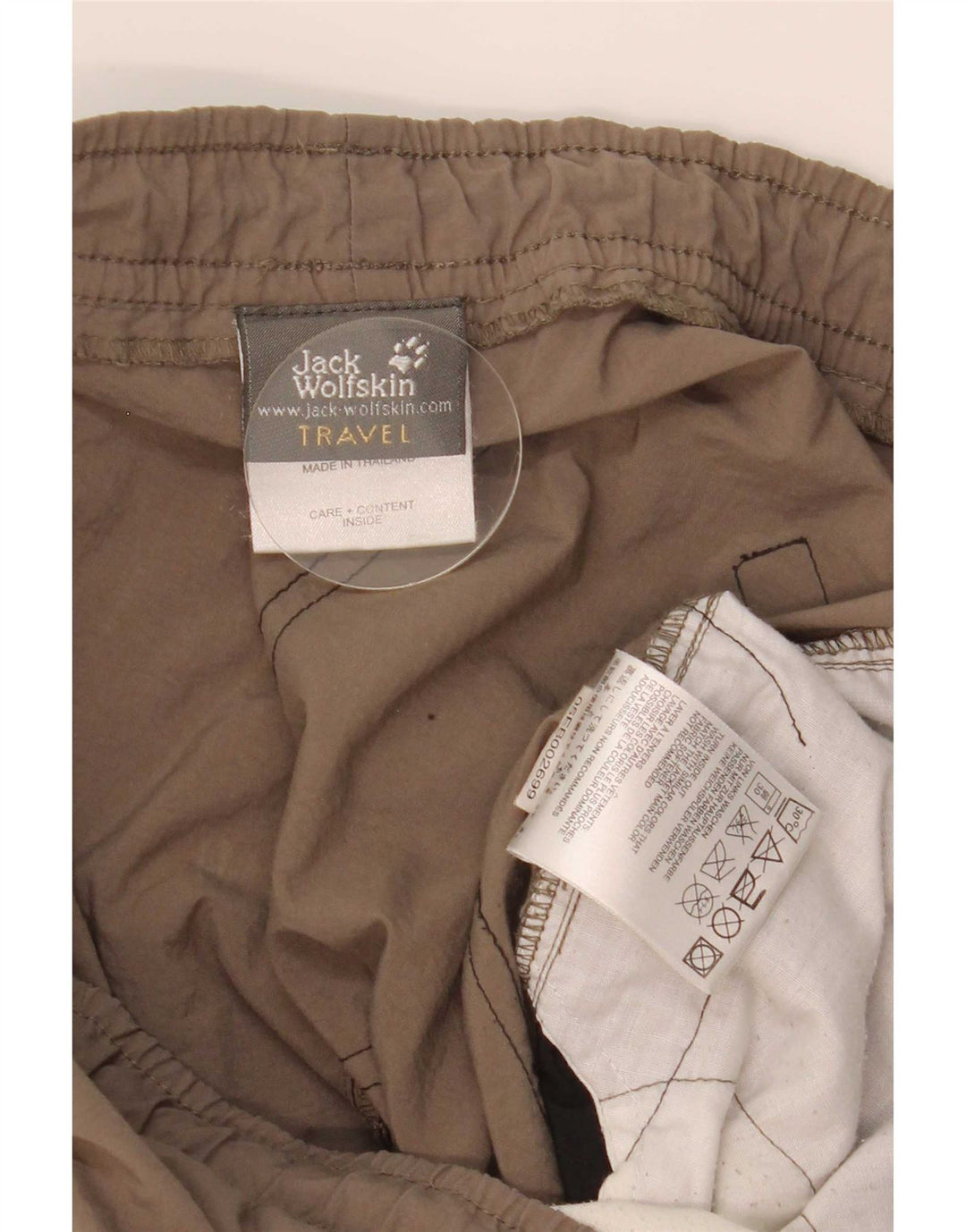 Jack Wolfskin Herre Vandrebukser Medium W32 L33 Brun Colourblock