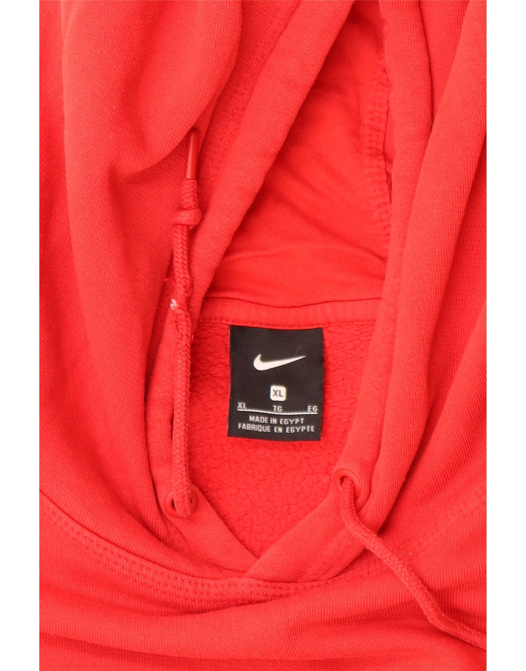 Nike Herre hættetrøje Jumper XL Rød Bomuld