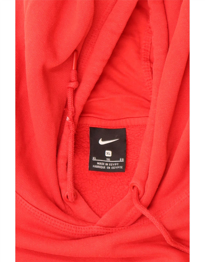 Nike Herre hættetrøje Jumper XL Rød Bomuld