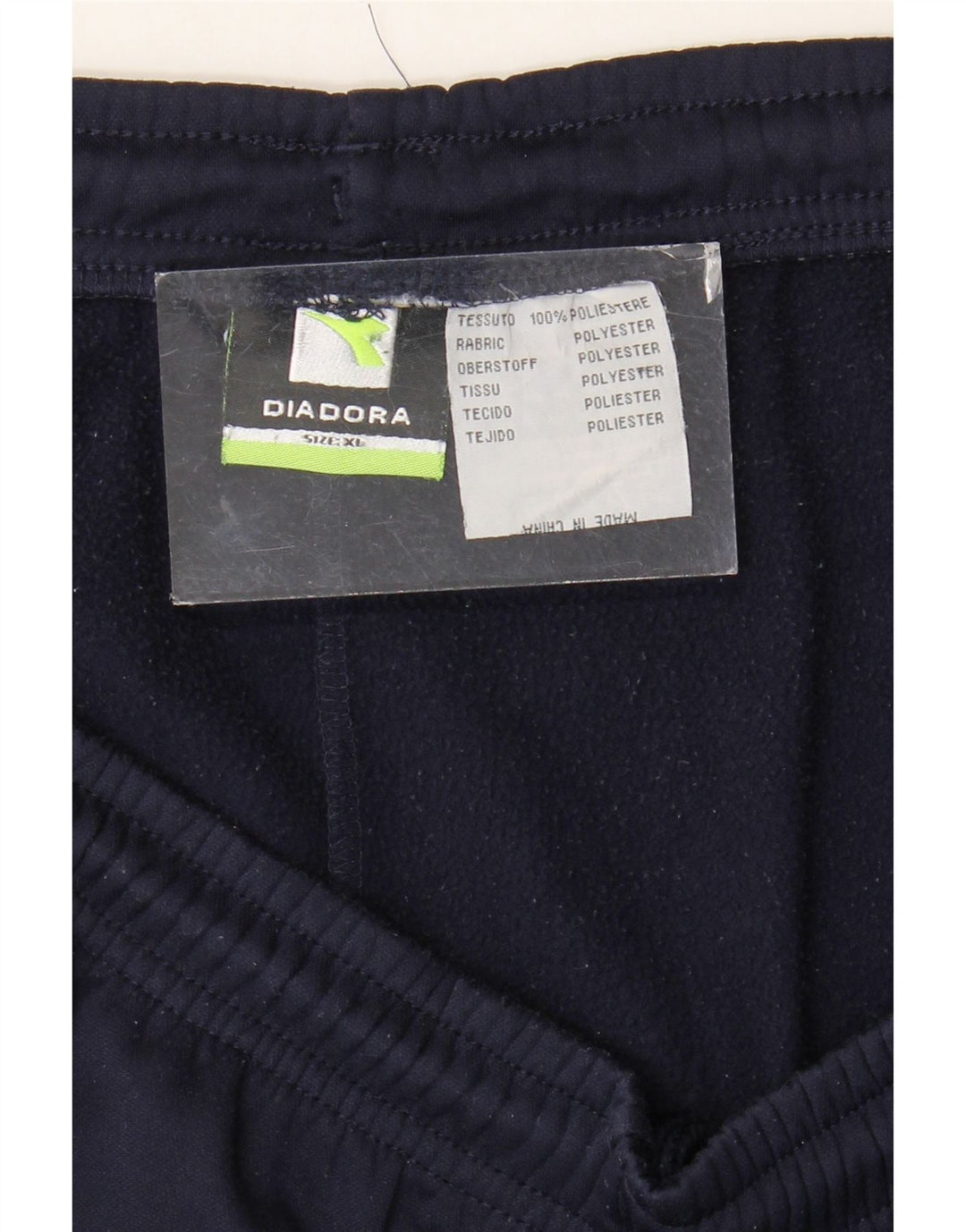 Diadora Herre Sportshorts XL Marineblå Colourblock Polyester
