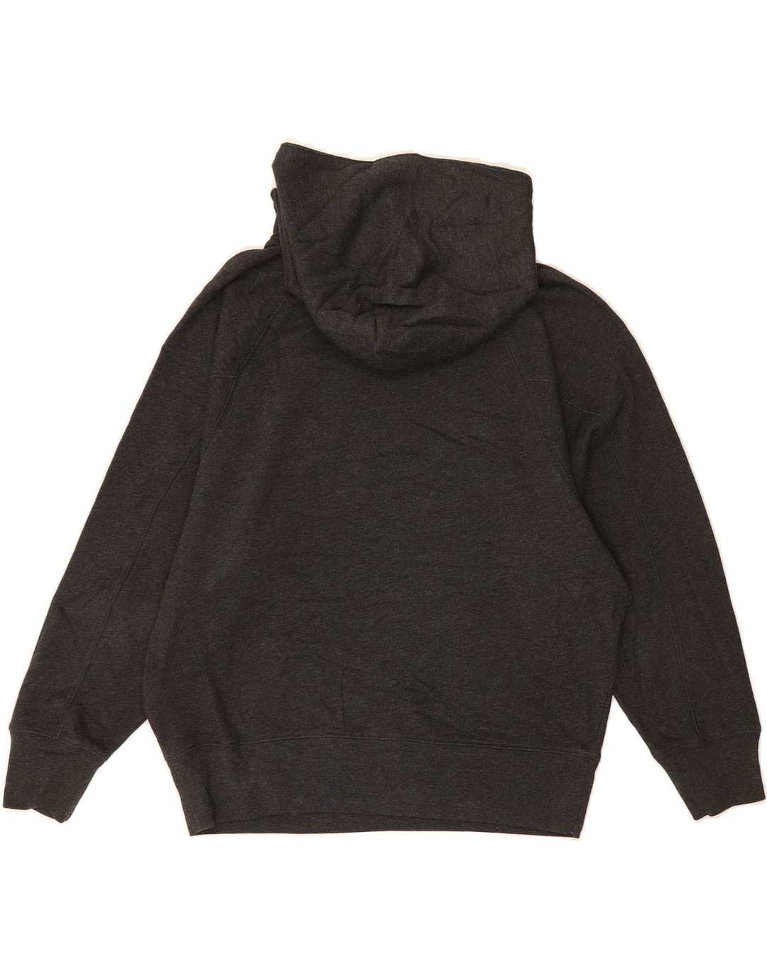 GAP Womens Graphic Hoodie Jumper UK 14 Medium Grey Cotton Vintage Gap and Second-Hand Gap from Messina Hembry 