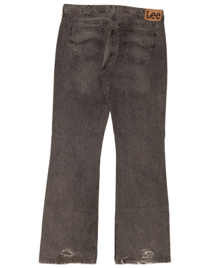 Lee Herre Bootcut Jeans W38 L36 Grå Bomuld