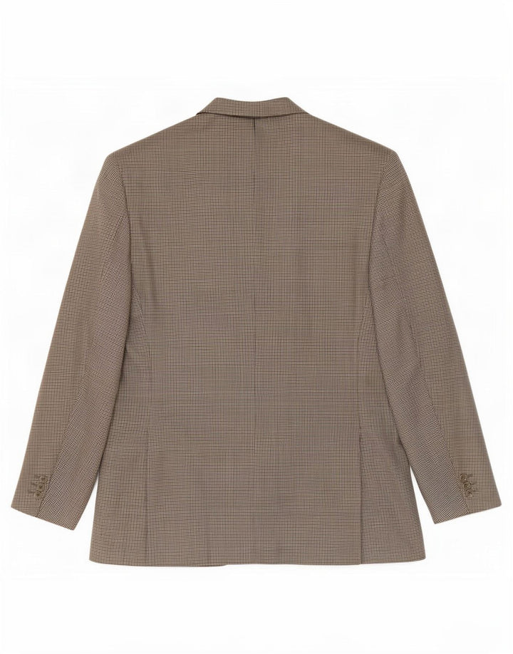 Corneliani Herre 2-knaps blazerjakke IT 54 2XL Grå Houndstooth