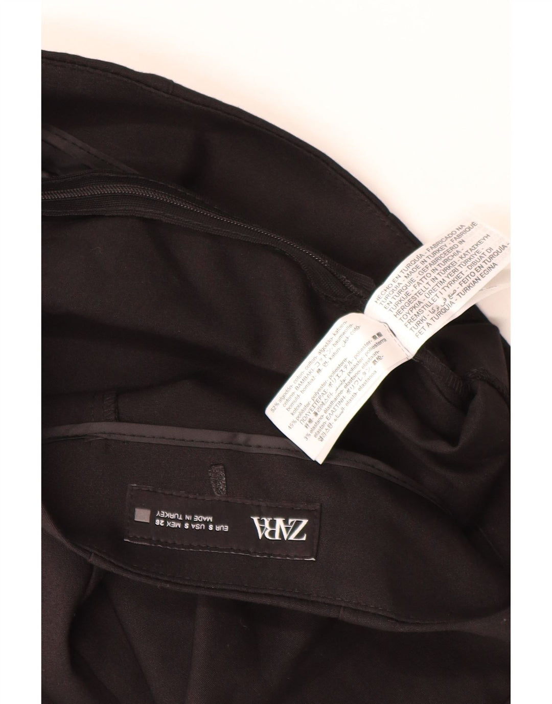 Zara Hot Pants til kvinder Small W26 Sort
