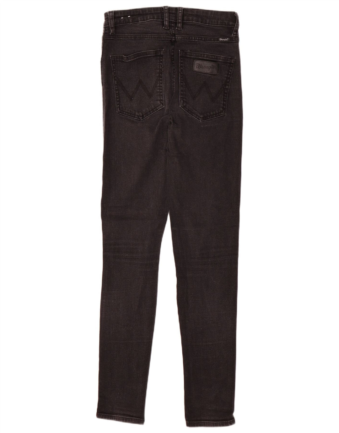 Wrangler drenge skinny jeans med høj talje 9-10 år W28 L28 sort bomuld