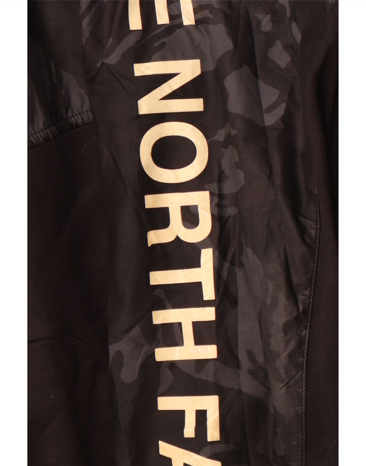 THE NORTH FACE Herre grafisk hættetrøje med lynlås Small Black Sports