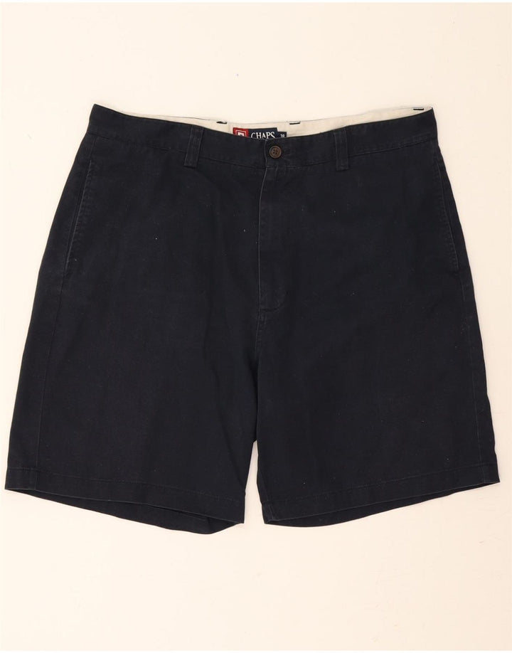 CHAPS Mens Chino Shorts W38 XL  Navy Blue Cotton Vintage Chaps and Second-Hand Chaps from Messina Hembry 