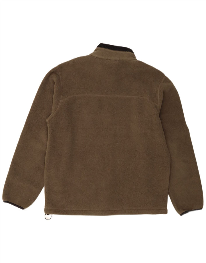 Timberland Herre Fleecejakke UK 40 Stor Khaki Polyester