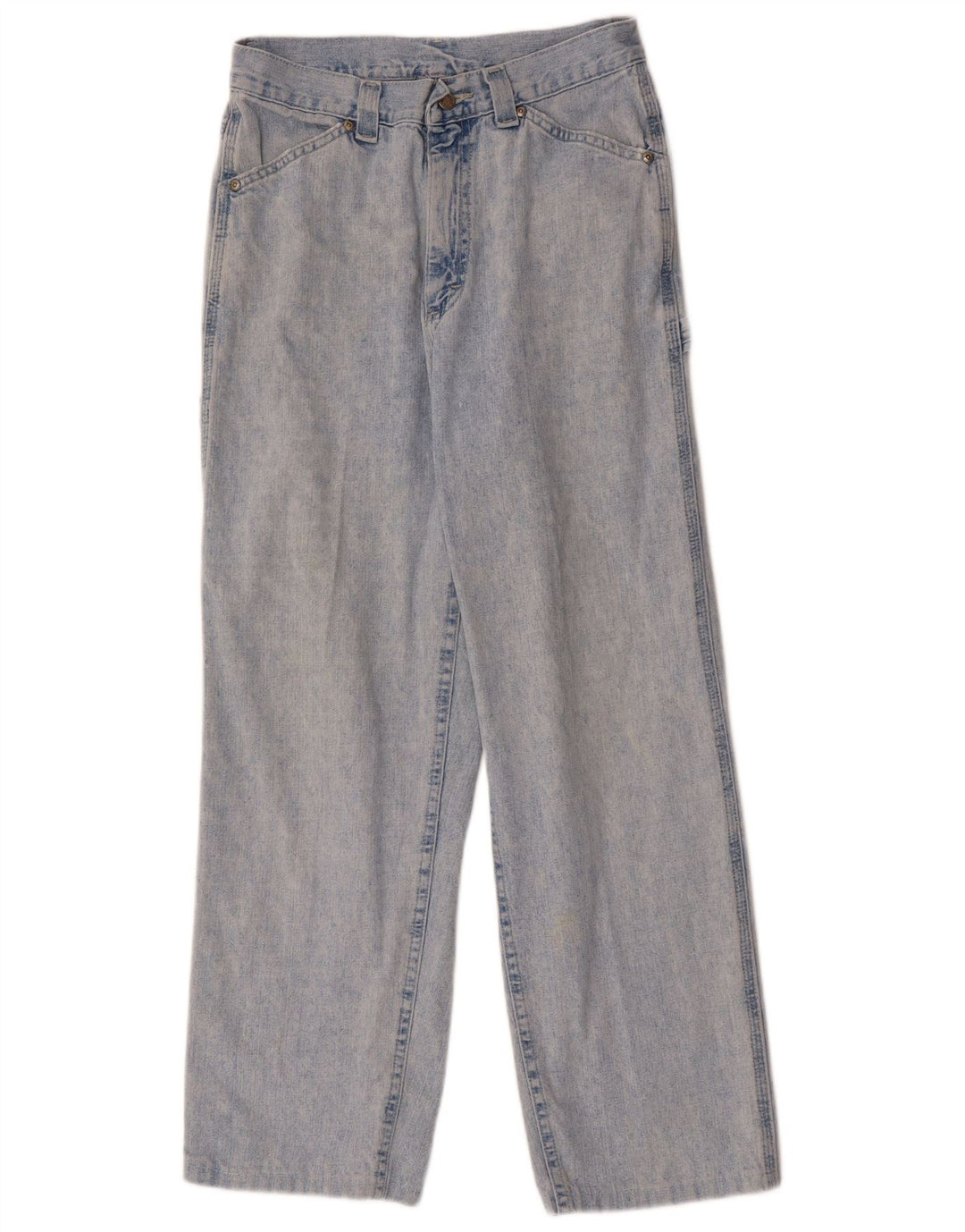 LEE Dame Cargo Loose Jeans W28 L28 Blå Bomuld