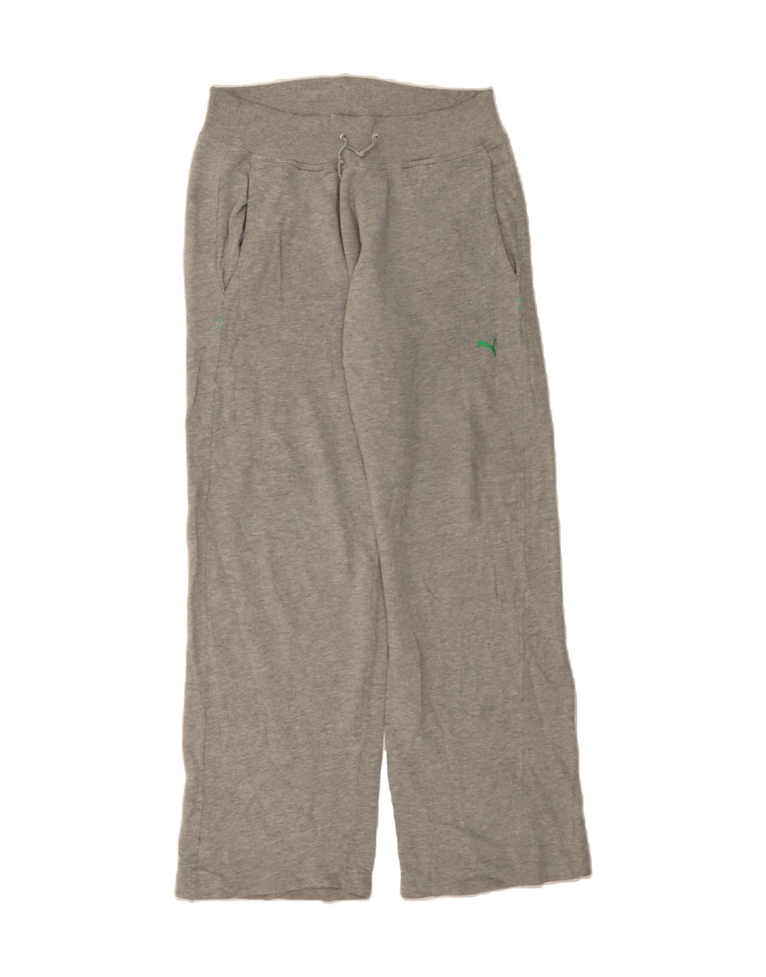 PUMA Womens Graphic Tracksuit Trousers UK 16 Large  Grey Vintage Puma and Second-Hand Puma from Messina Hembry 