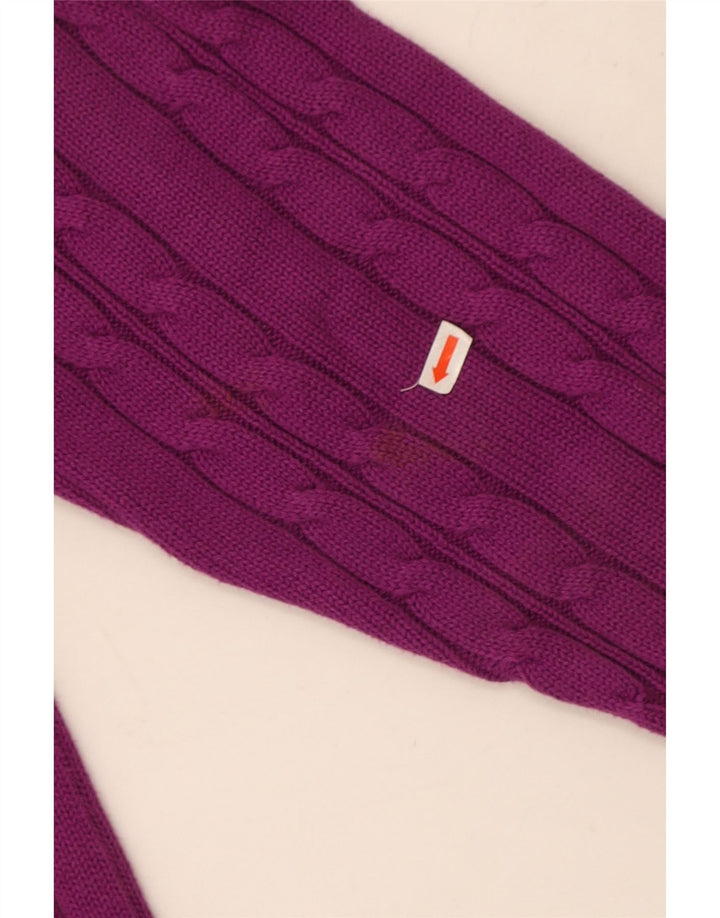 Marks & Spencer Herre sweater med rund hals, stor lilla bomuld