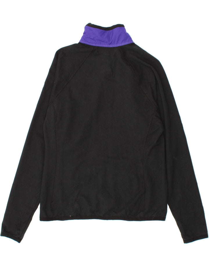 RALPH LAUREN Womens Tracksuit Top Jacket UK 14 Medium Purple Colourblock Vintage Ralph Lauren and Second-Hand Ralph Lauren from Messina Hembry 