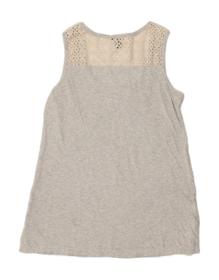 EDDIE BAUER Womens Sleeveless Blouse Top UK 8 Small Grey Vintage Eddie Bauer and Second-Hand Eddie Bauer from Messina Hembry 