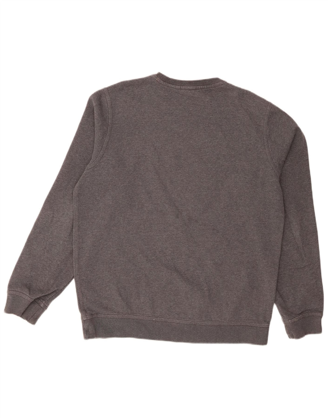 Nike Sweatshirt til mænd, stor grå bomuld