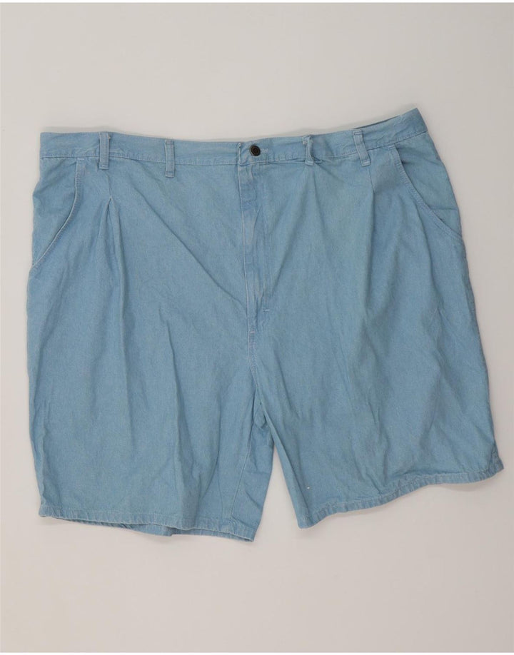 WRANGLER Herre Chino Shorts W46 3XL Blå Bomuld