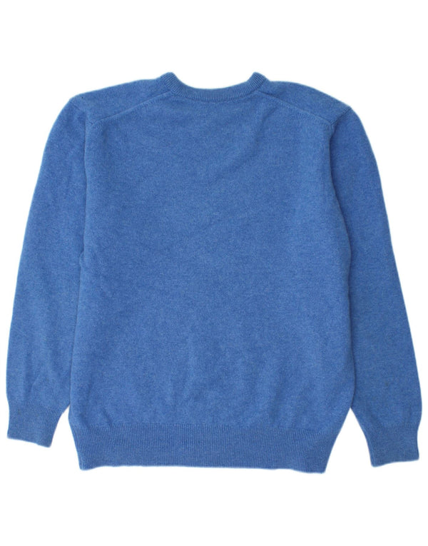 Lyle & Scott Heritage Heritage Jumper Sweater med rund hals XL Blå Virgin Wool