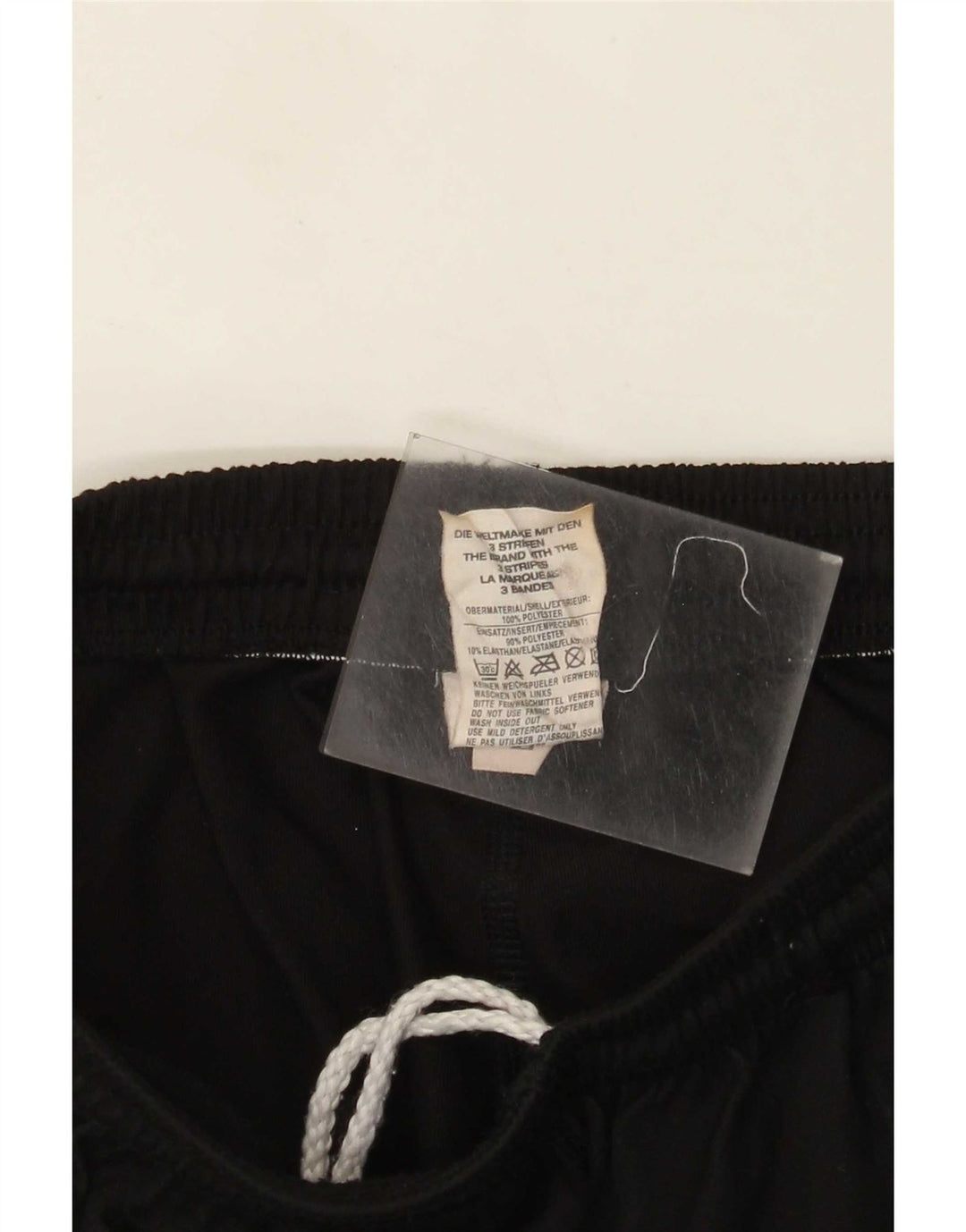 Adidas Træningsdragtsbukser til mænd Stor sort polyester