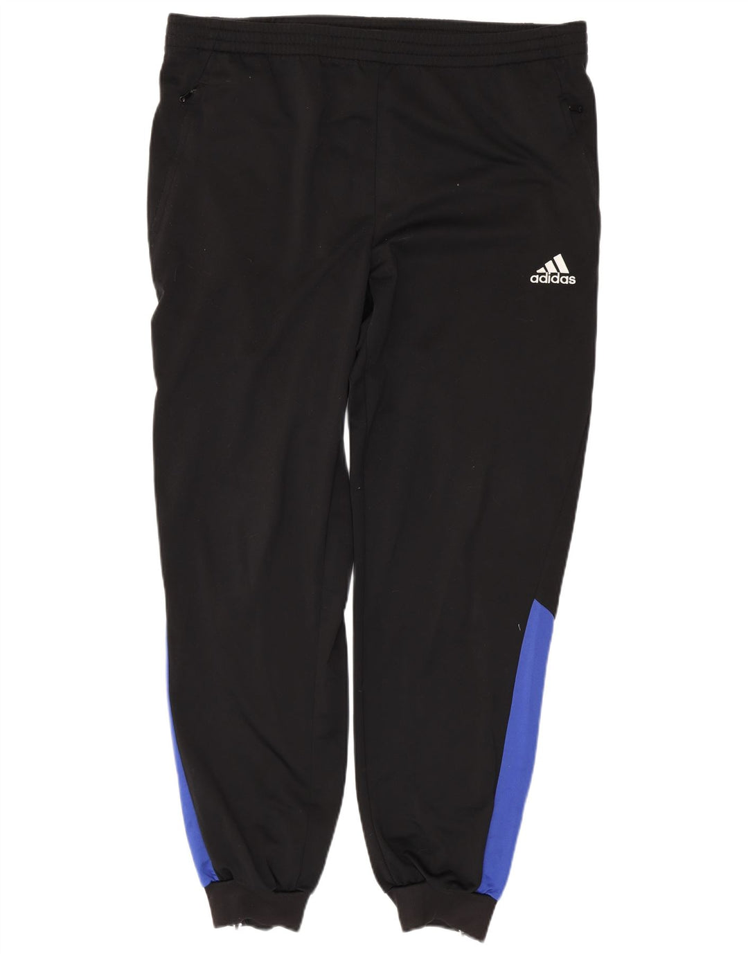 Adidas Træningsdragt til mænd Joggers UK 44/46 Stor sort polyester