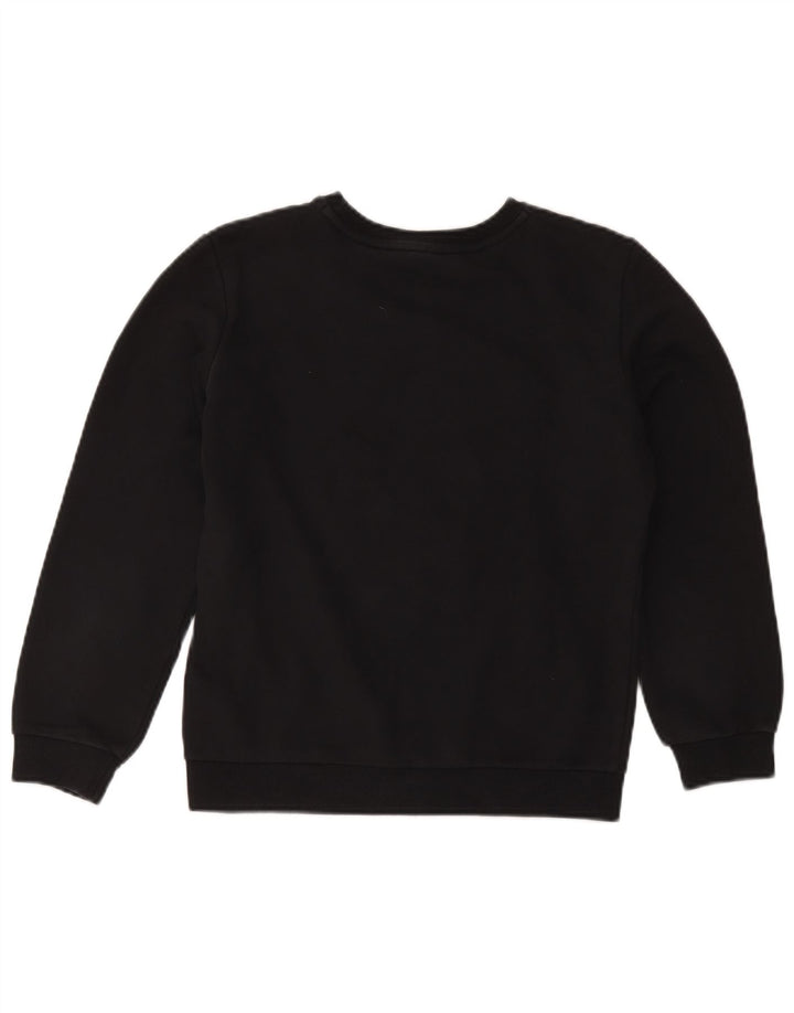 Puma Boys Graphic Sweatshirt Jumper 13-14 år Sort Bomuld