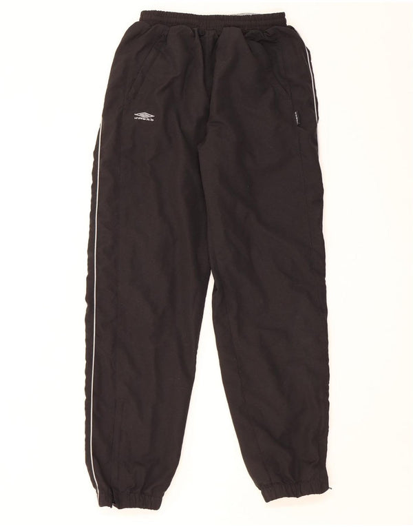 Umbro Boys Graphic Tracksuit Bukser Joggers 12-13 år XL Sort
