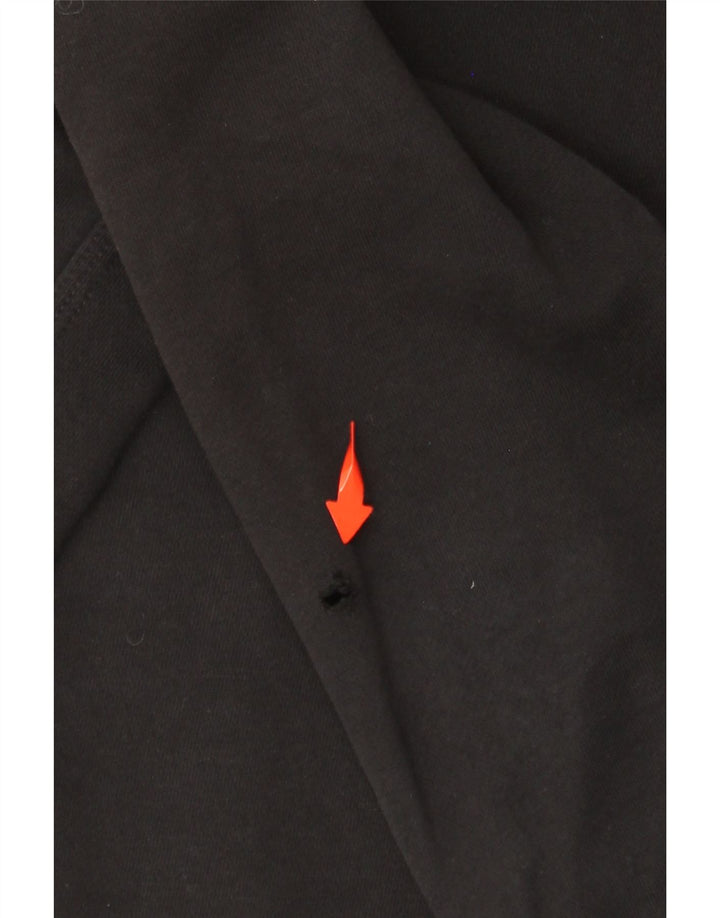 NIKE hættetrøje til drenge 12-13 år Stor sort bomuld