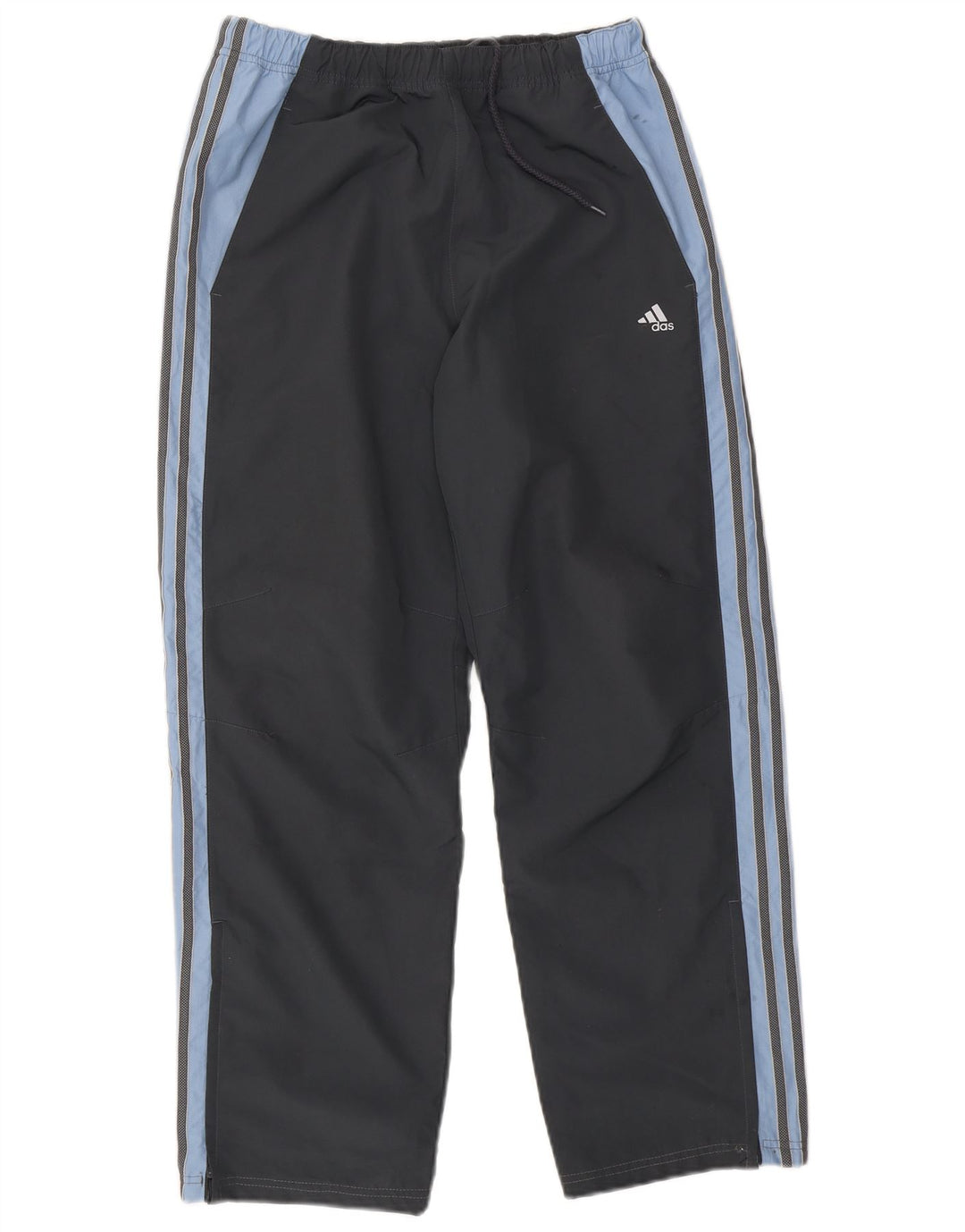 Adidas Træningsdragtsbukser til mænd UK 36/38 Small Grey Colourblock Polyester