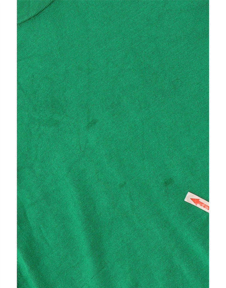 Zara Dame Vest Tank Top UK 12 Medium Green Viscose