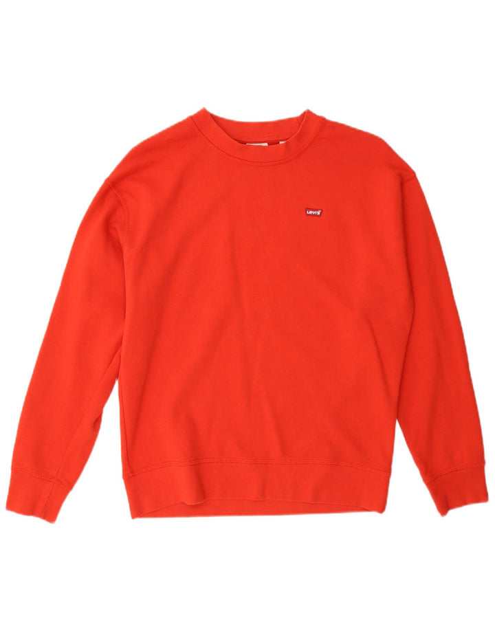 Levi's Sweatshirt til mænd XS Orange Bomuld