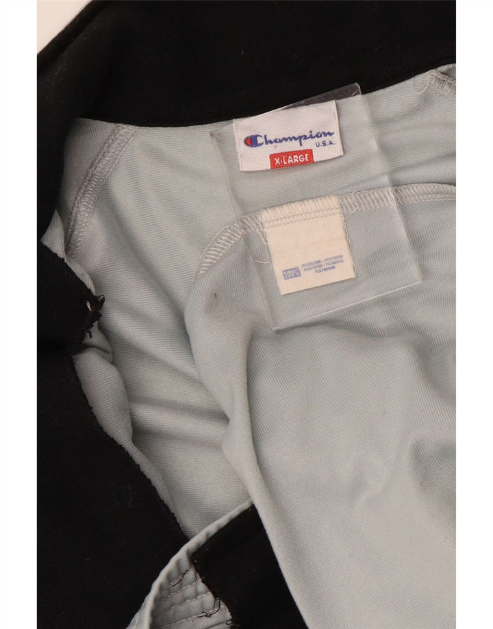 CHAMPION Herre USA Grafisk træningsdragt Topjakke XL Grå Colourblock