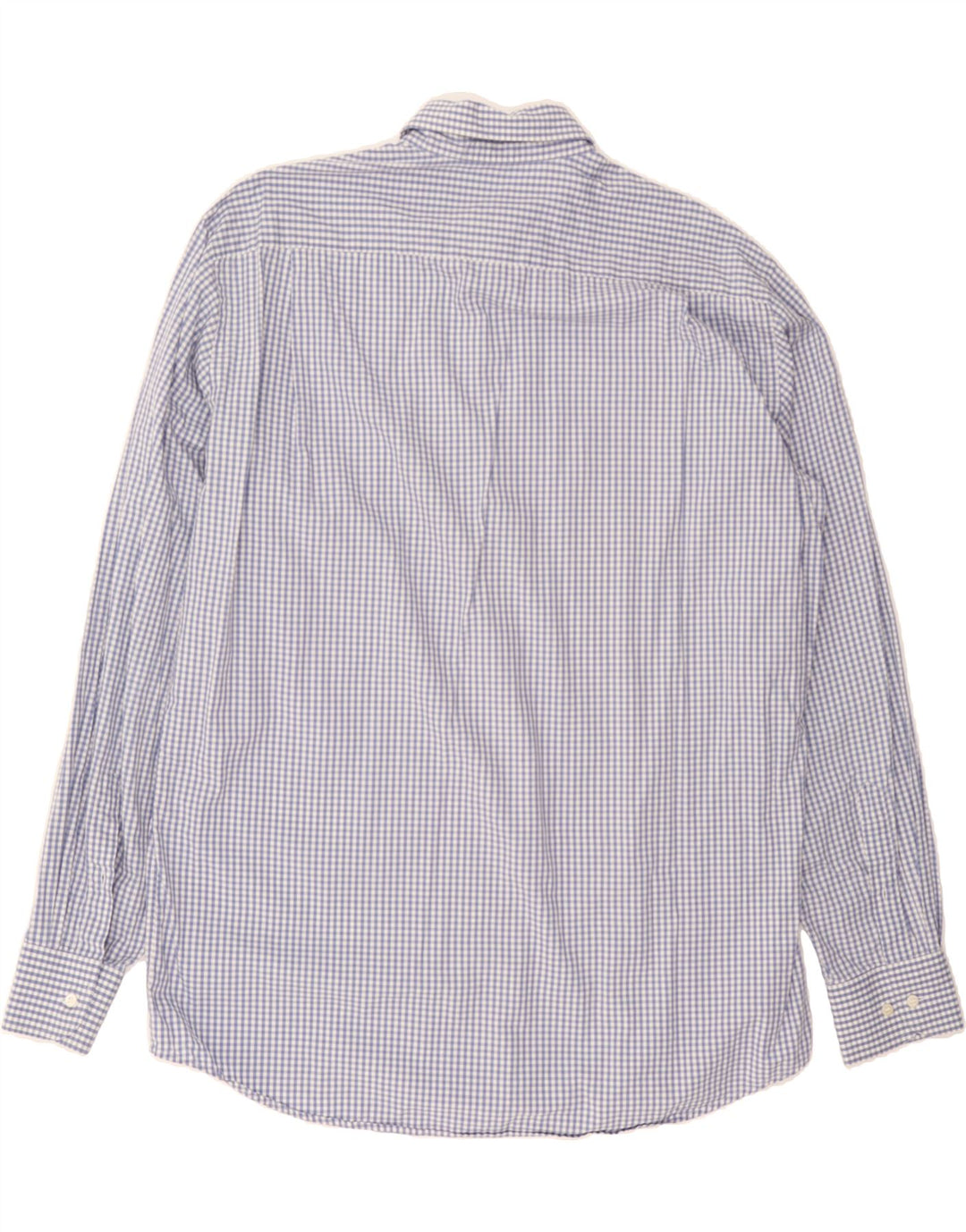 HUGO BOSS Mens Shirt Size 16 41 Large Blue Gingham Vintage Hugo Boss and Second-Hand Hugo Boss from Messina Hembry 