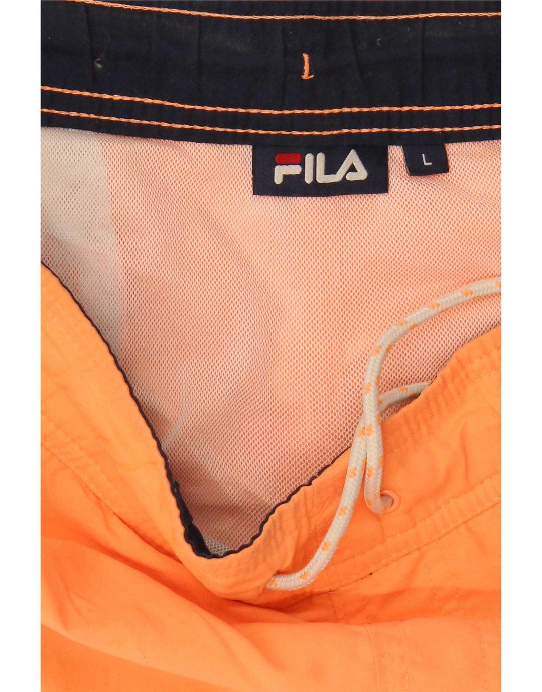 Fila Badeshorts til mænd store orange polyester