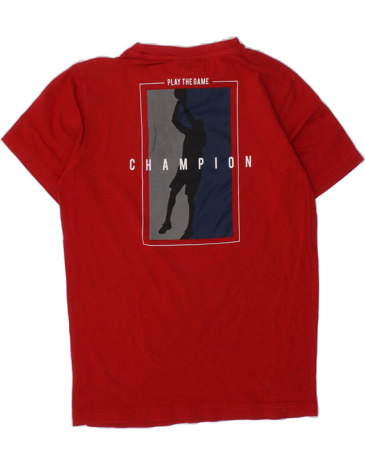 CHAMPION Girls Graphic T-Shirt Top 9-10 Years Medium Red Vintage Champion and Second-Hand Champion from Messina Hembry 