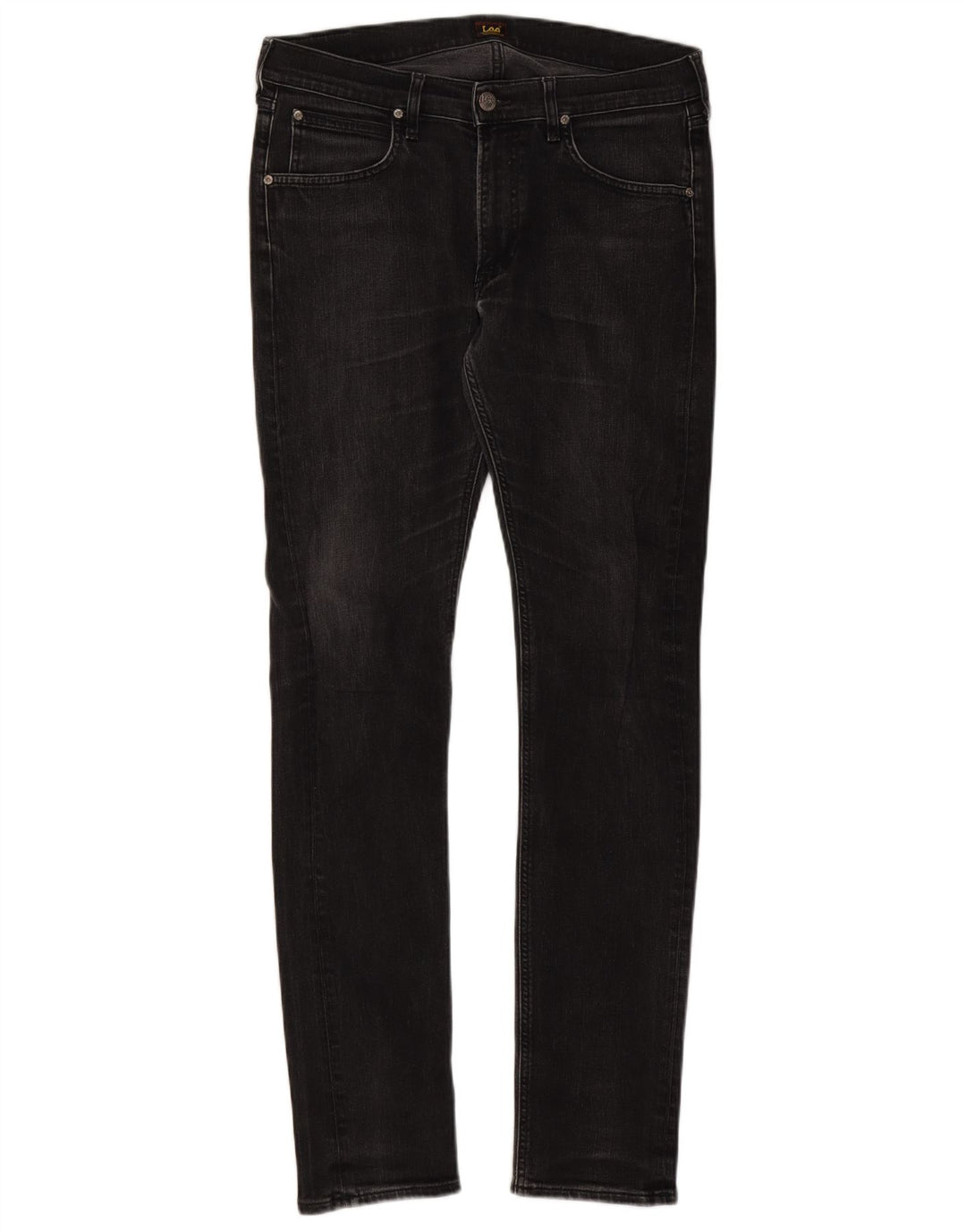 Lee Herre Luke Skinny Jeans W34 L34 Sort Bomuld