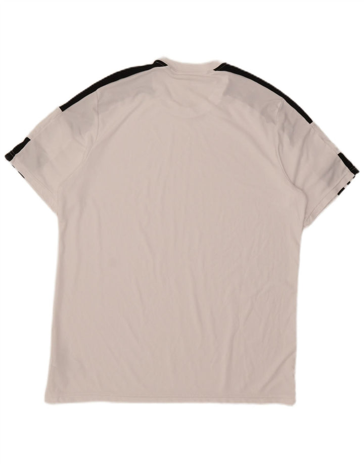 Adidas Herre Aeroready T-Shirt Top XL Hvid Polyester