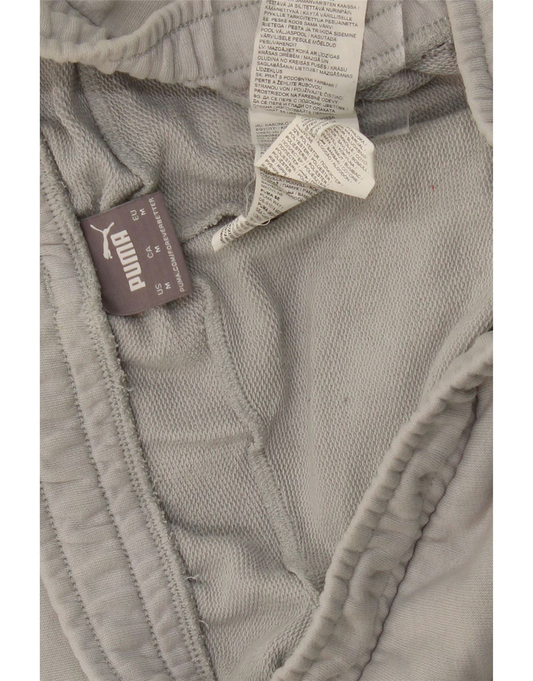 PUMA Herre grafisk træningsdragt Bukser Joggers Medium Grey Colourblock