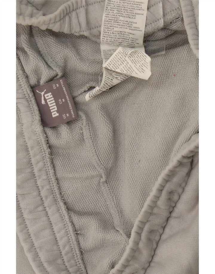 PUMA Herre grafisk træningsdragt Bukser Joggers Medium Grey Colourblock