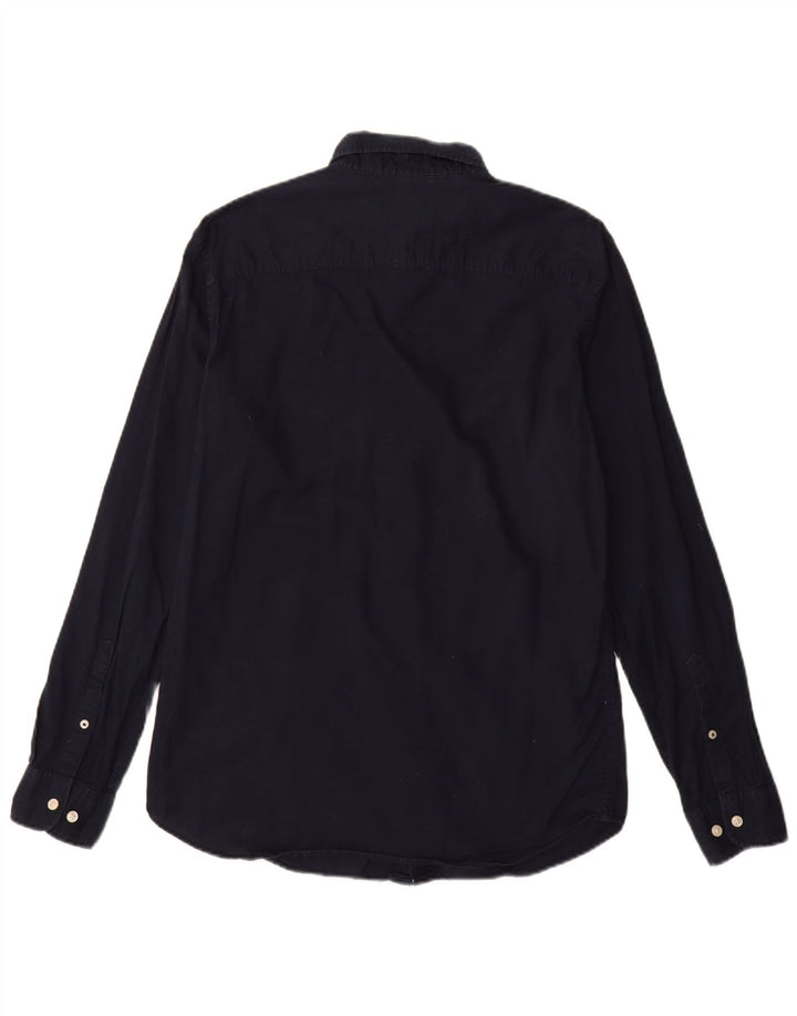 Jack & Jones herreskjorte medium marineblå bomuld